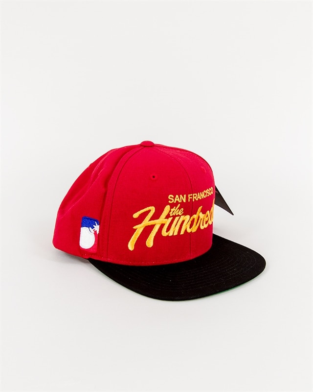 The-Hundreds-Team-Snapback-T16P106030-RED-1