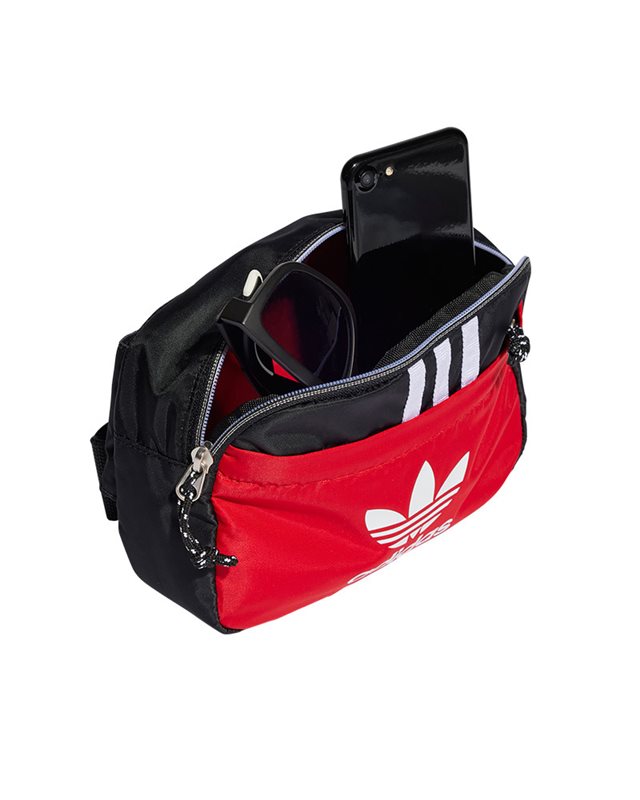 adidas Originals Adicolor Archive Waist Bag IS4562 Rot Kleidung Footish