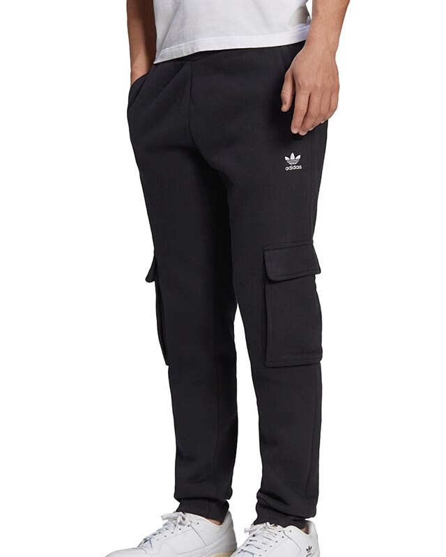 adidas Originals Adicolor Essentials Trefoil Cargo Joggers HE6989 Schwarz Kleidung Footish