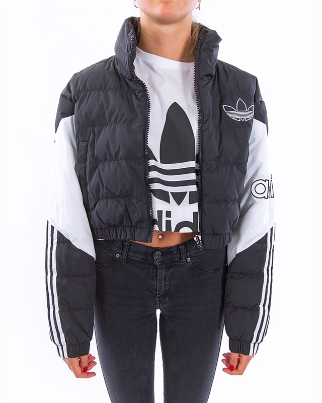 adidas crop puffer jacket