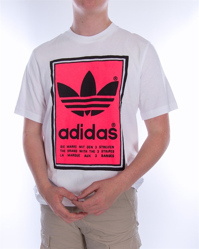 adidas filled label t shirt
