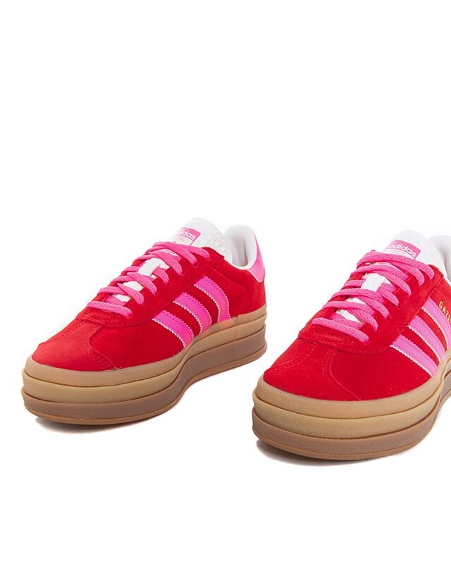 adidas Women's Gazelle Bold IH7496 23.5㎝ adidas Originals Gazelle Bold Red Pink White IH7496 Women's