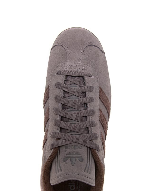 Adidas originals gazelle trainer grey four / core black / gum outlet
