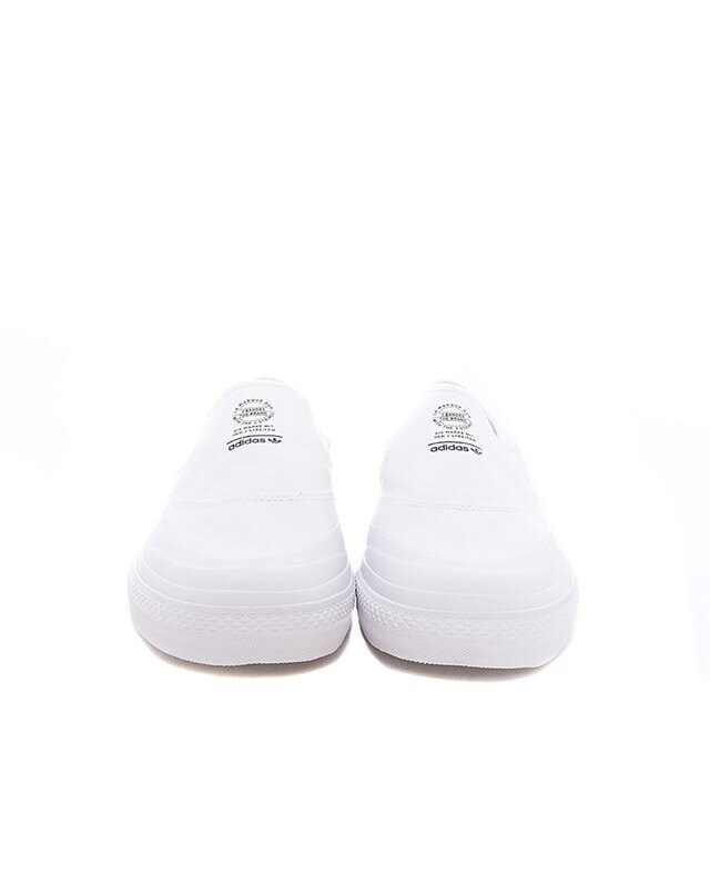 Adidas originals nizza slip on - white shop