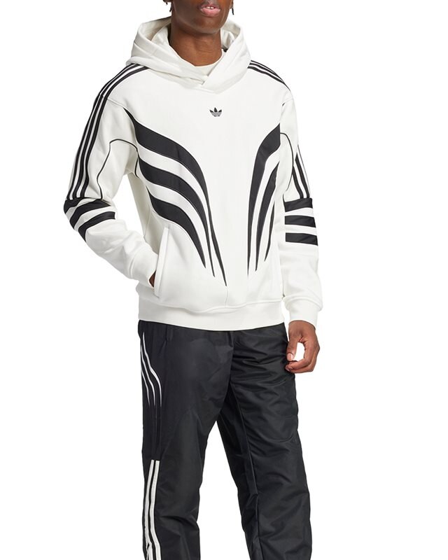 adidas Originals Q3 Atl Hooded IX6779 Weiss Kleidung Footish