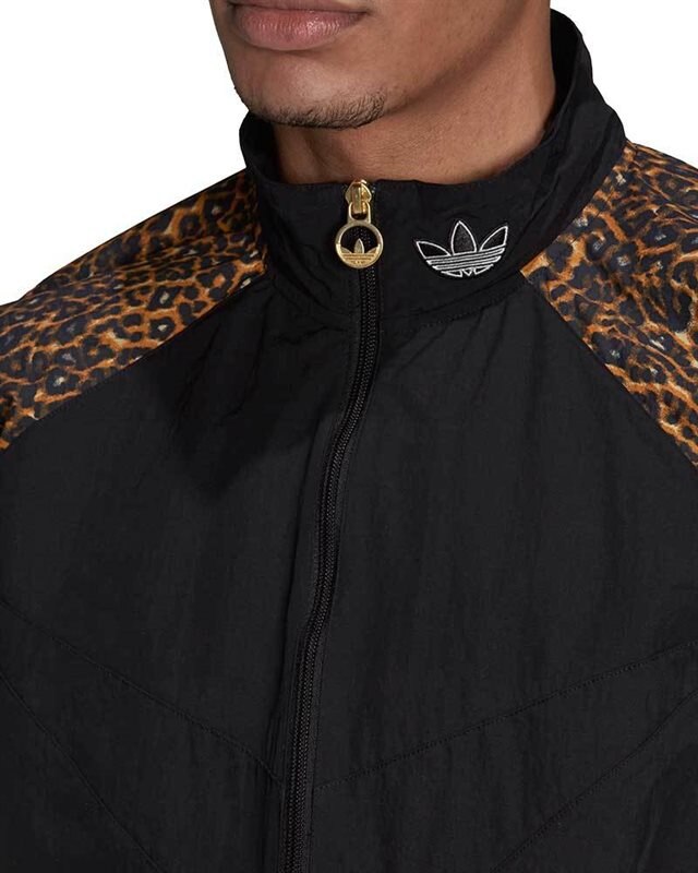 adidas sprt animal print shark woven track pants