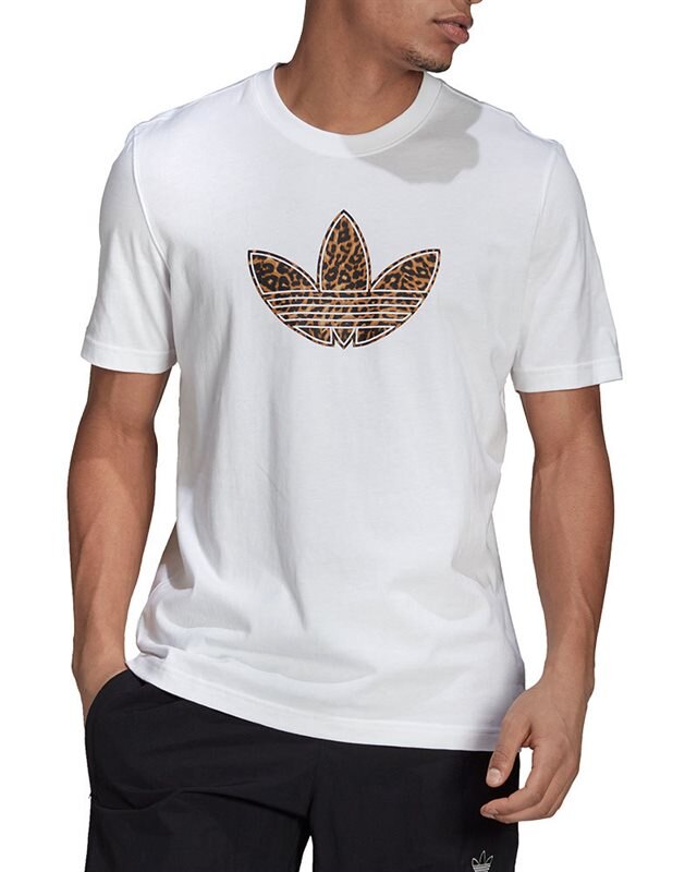 adidas Originals Sprt Trefoil With Animal Print T-Shirt (H06730)