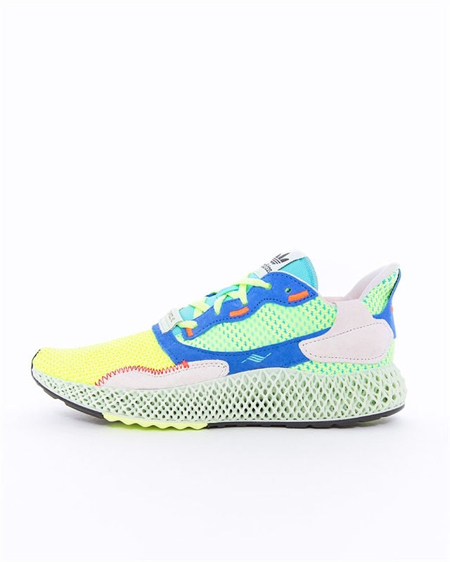 adidas Originals ZX 4000 4D The Boost Lab EF9623 Gul Sneakers Skor Footish