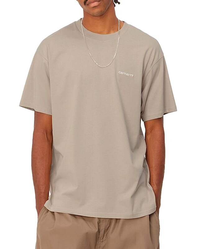 Carhartt WIP S/S Script Embroidery T-Shirt (I030435-11D-XX-03)