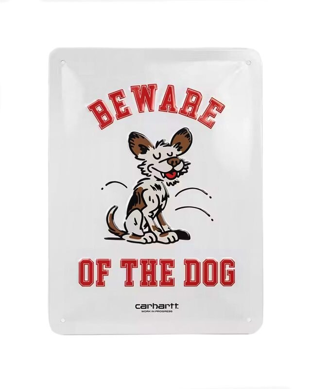 Carhartt WIP Wild Dog Beware Plate (I035856-08-XX-06)