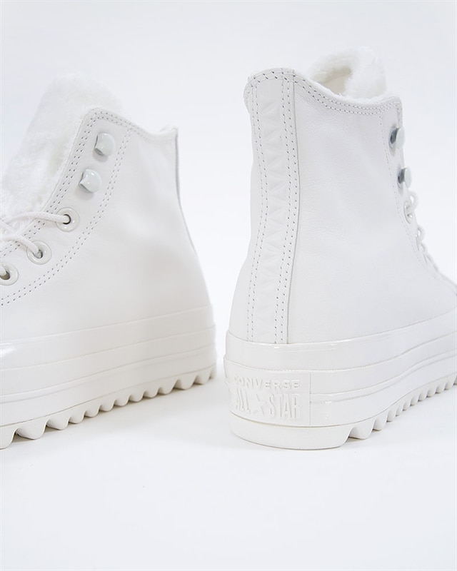 Converse Chuck Taylor All Star Lift Ripple HI 562423C Vit Sneakers Skor Footish
