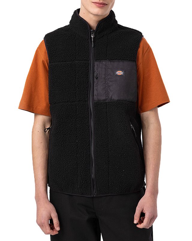Dickies Red Chute Vest (DK0A4XYMBLK1)