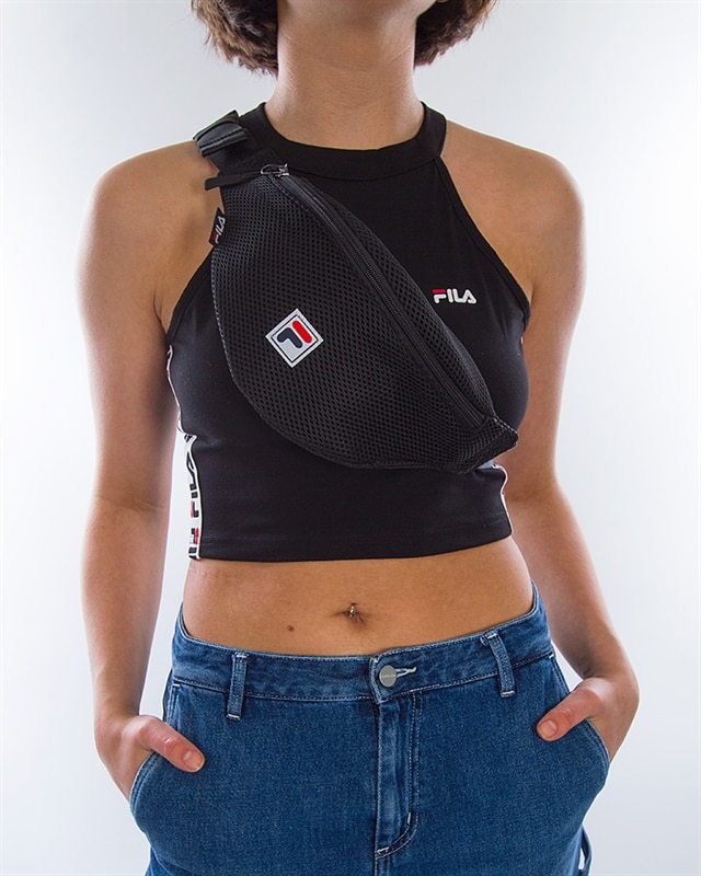 Fila waist bag slim black best sale