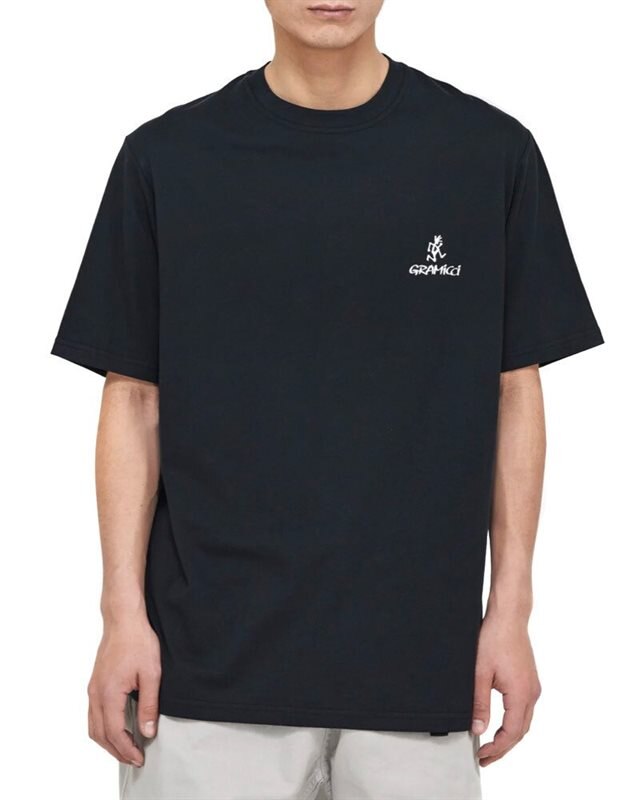 Gramicci One Point Logo Tee (G4SU-T096-BLACK)