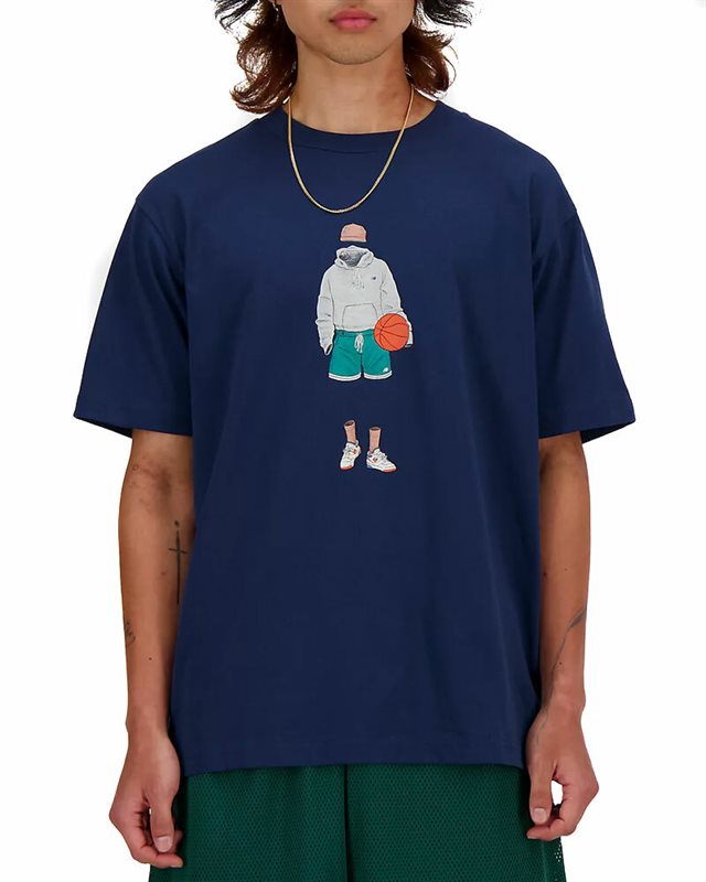 New Balance Athletics Basketball T-Shirt (MT41578-NNY)