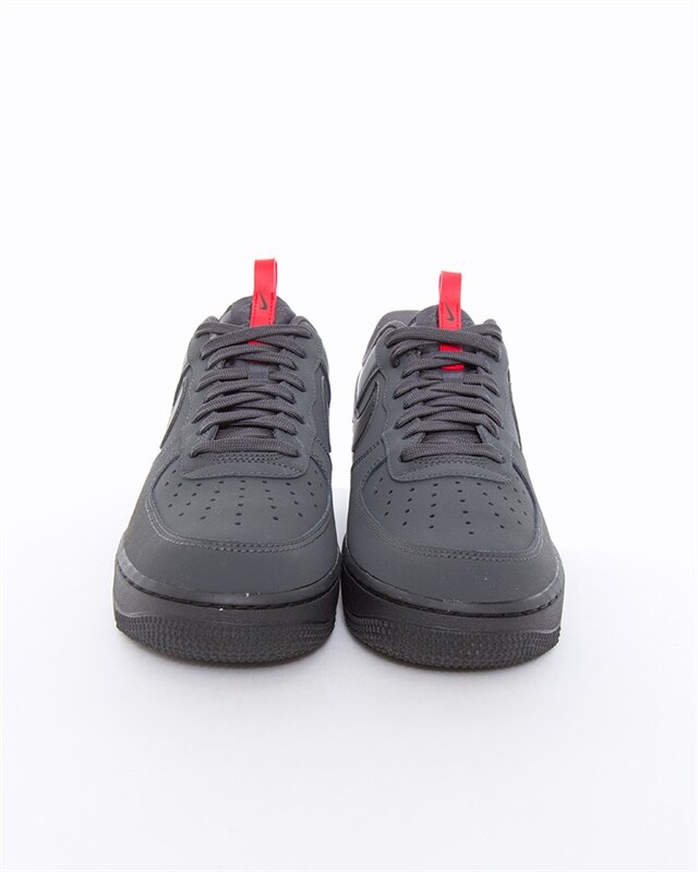 nike air force anthracite black red