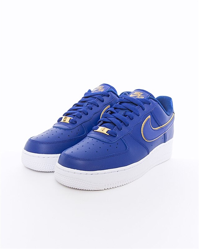 Nike Air Force 1 07 Essential Icon Clash | AO2132 401 | Blå Nike Air Force 1 '07 Essential Deep Royal BlueWhite