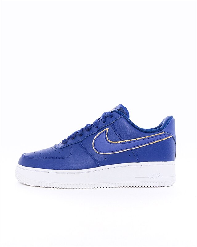 Nike Air Force 1 07 Essential Icon Clash | AO2132 401 | Blå Nike Air Force 1 '07 Essential Deep Royal BlueWhite