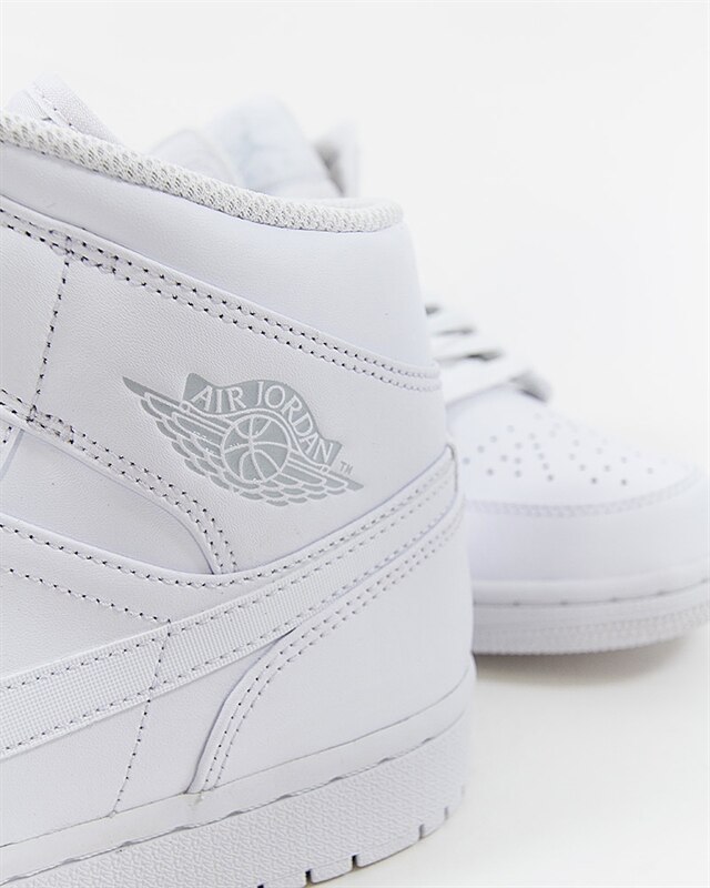 jordan 1 mid white pure platinum