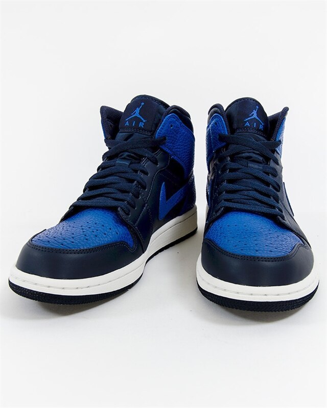 Nike air jordan 1 mid se royal blue sales