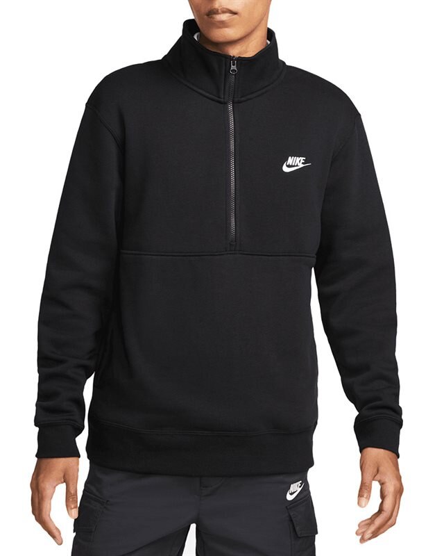 Nike Brushed-Back 1/2-Zip Pullover (DD4732-011)