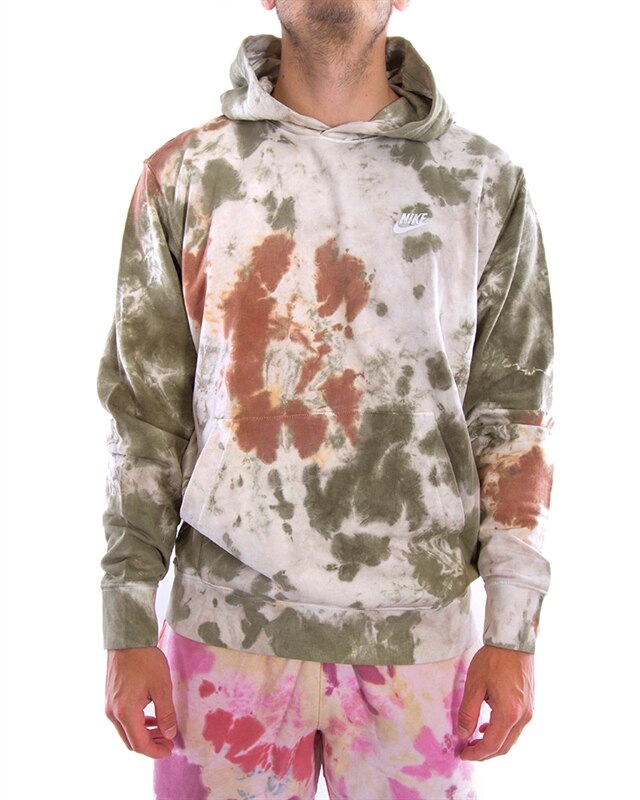 Nike Sportswear Pullover French Terry Tie Dye Hoodie (CU4345-222)