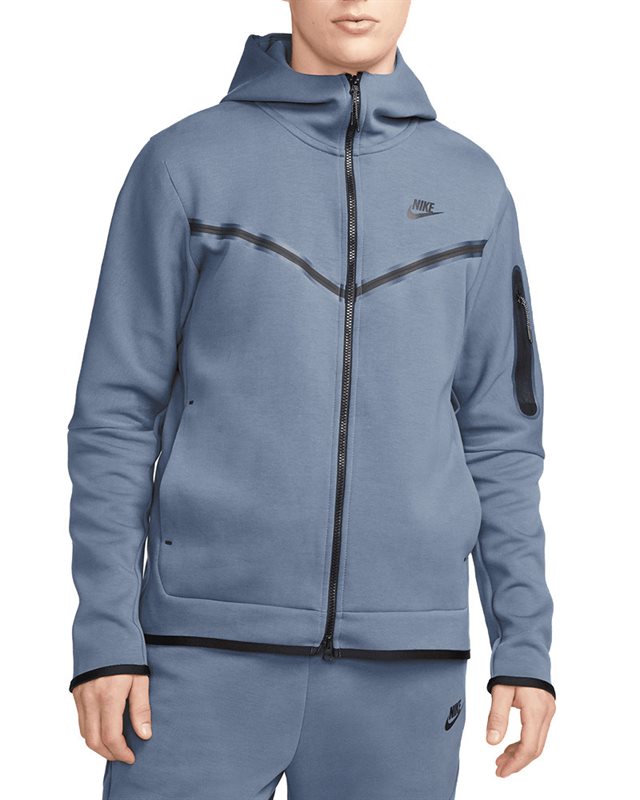 Nike Sportswear Tech Fleece Full-Zip Hoodie CU4489-491 Blau