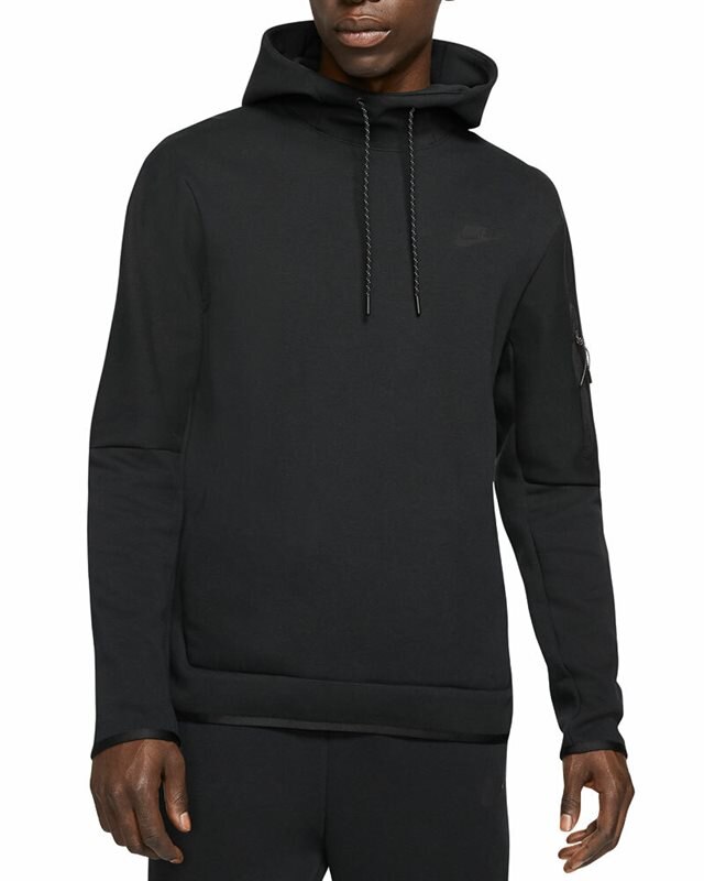 Nike Sportswear Tech Fleece Hooded Long Sleeve Top (DD5174-010)