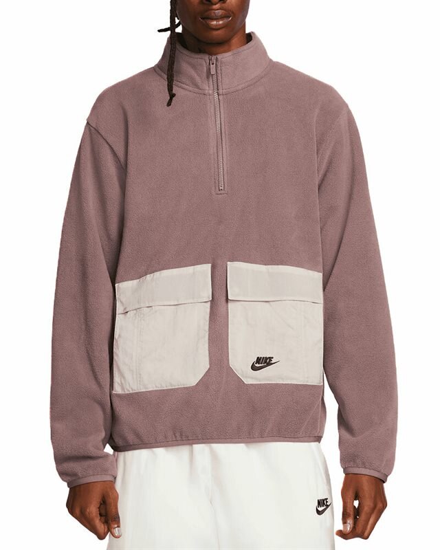 Nike Sportswear Utility 1/2-Zip Fleece Top (FD1181-291)