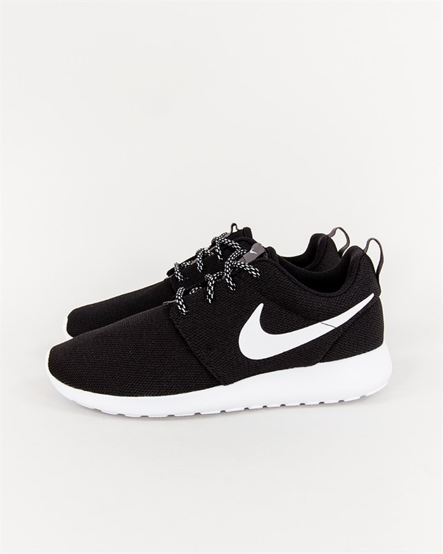 Black white nike roshe run outlet