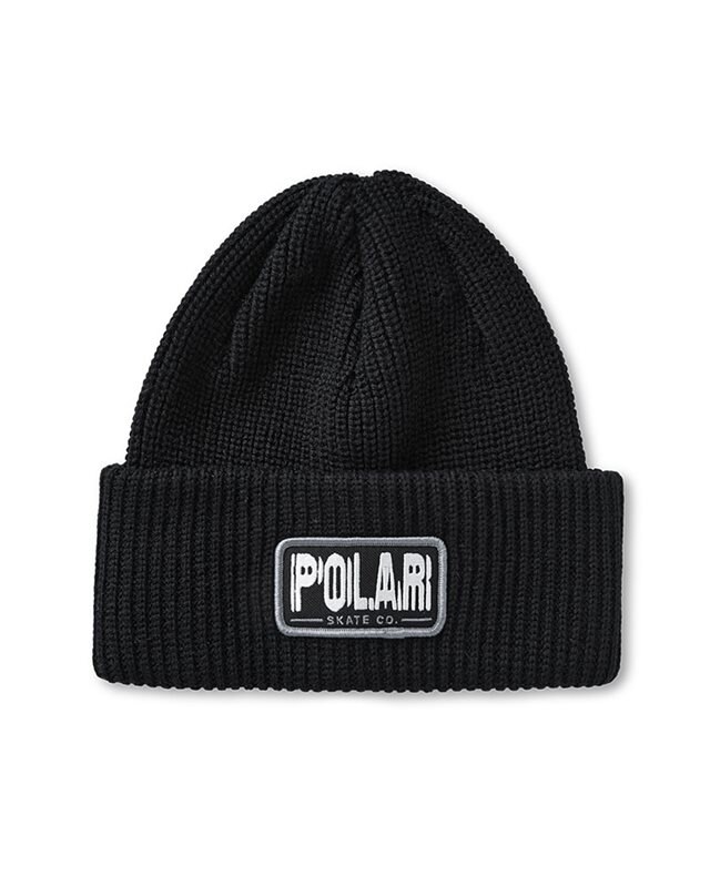 Polar Skate Co Earthquake Merino Beanie (PSC-W21-EARTHBEANIE-BLK)