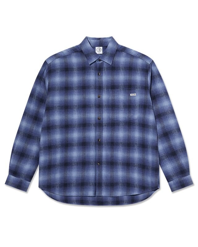 Polar Skate Co Mitchell LS Shirt Shadow Check (PSC-W25-4)