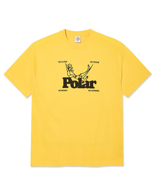 Polar Skate Co NO Worries Tee (PSC-SS26-NOWORRIES)