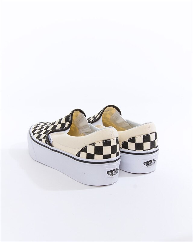 Vans platform slip clearance on checkerboard