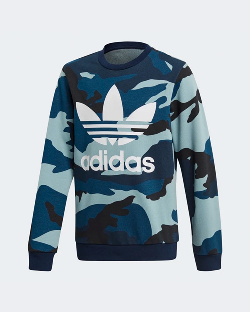 adidas Originals Camo Crew DW3826 Flerfärg Kläder Footish