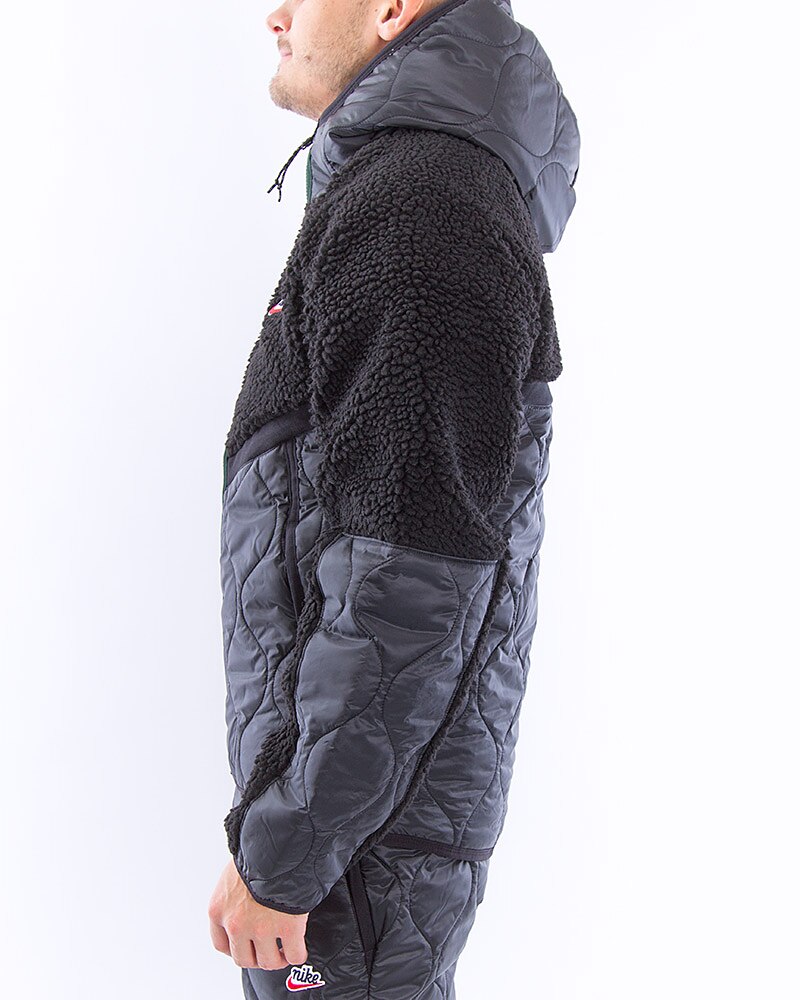 Nike Sportswear Heritage Fleece Jacket CU4446010 Schwarz