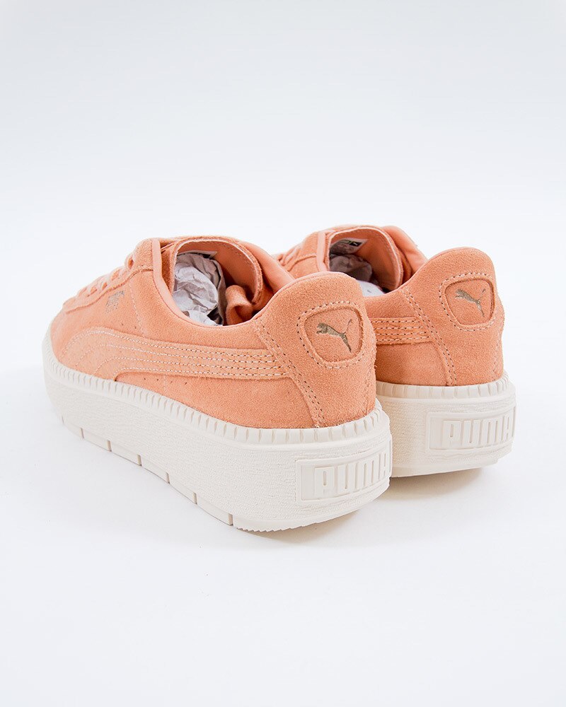 Puma Suede Platform Trace Animal 367814 03 Rosa Sneakers Skor Footish