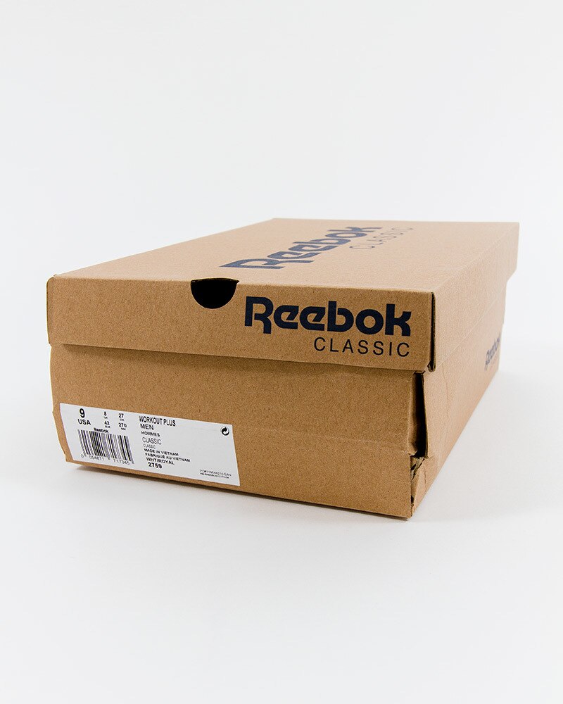 Reebok Workout Plus - 2759 - Vit - Footish: If you´re into sneakers
