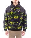 adidas Originals Big Trefoil Polarfleece Print Mix Hoody (GE0827)