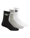 adidas Originals Cushioned Trefoil Mid-Cut Crew Socks 3 Pairs (HC9548)