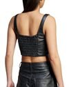 adidas Originals Faux Leather Long-Sleeve Top (JY6309)
