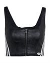 adidas Originals Faux Leather Long-Sleeve Top (JY6309)