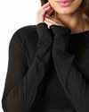 Björn Borg Studio Light Long Sleeve Top (10003939-BK001)