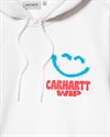 Carhartt WIP Hooded Happy Script Sweat (I031018.02.XX.03)
