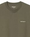 Carhartt WIP S/S Script Embroidery T-Shirt (I030435-3LU-XX-03)