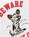 Carhartt WIP Wild Dog Beware Plate (I035856-08-XX-06)