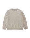 Gramicci One Point Crew Sweatshirt (G306-FT-SAND-PIGMENT)