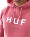 HUF Essentials OG Logo P/O Hoodie (PF00099-ROSE)