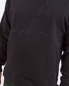 New Black Embroidered Logo Hood (NB-ELH-BLK)