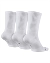 Nike Unisex Jordan Jumpman Crew Socks (3 Pack) (SX5545-100)